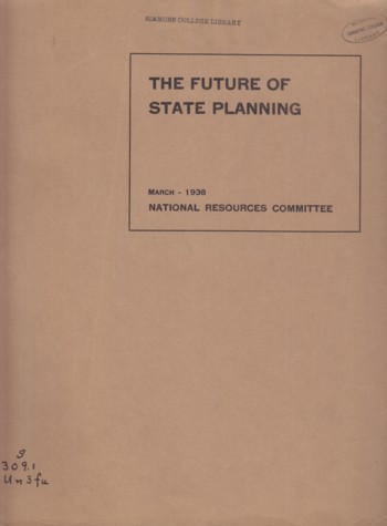 Future of State Planning March 1938