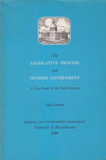 Legislative Process and Divided Government-case study of 86th con gress