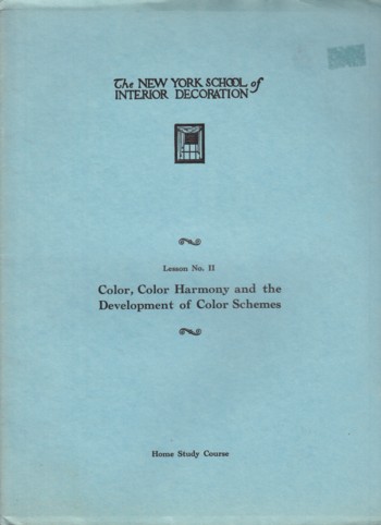 Color, Color Harmony and the Development of Color Schemes, Lesson #II