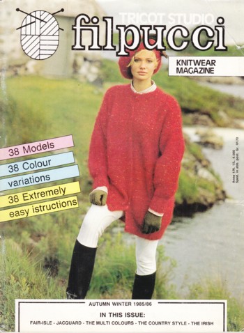 Filpucci Knitwear Magazine Autumn 1985-1986