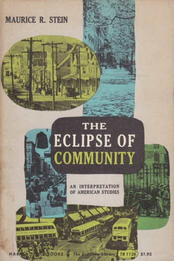 Eclipse of Community: interpretation of American Studies