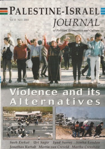 Palestine-Israel Journal vol 10 #1 2003