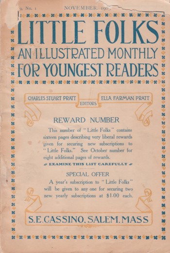 Little Folks 1905 November, an illustrated monthly for youngest r eader