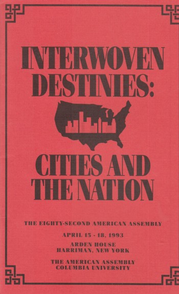Interwoven Destinies: cities and the nation