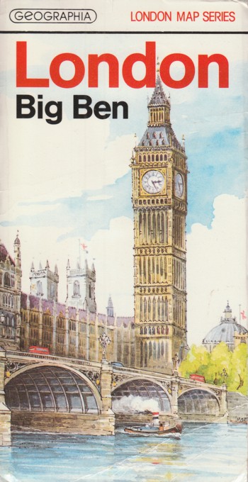 London Map Series: Big Ben