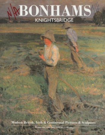 Modern British, Irish & Continental Pictures & Sculpture 1995 Jul y.