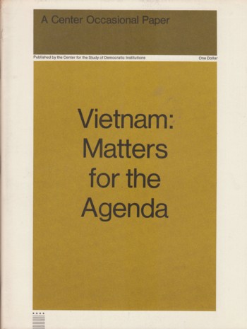Vietnam: Matters for the Agenda vol 1 #4