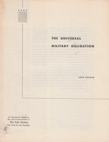 Universal Military Obligation