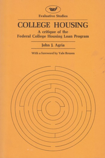 College Housing: a critique of the Federal College Housing Loan Progr