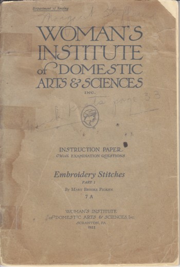 Embroidery Stitches Part 1-7A