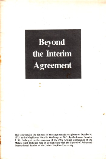 Beyond the Interim Agreement
