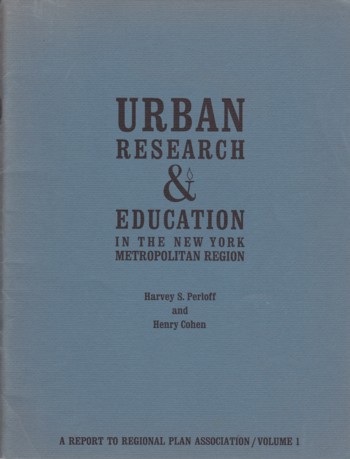 Urban Research & Education in the New York Metropolitan Region
