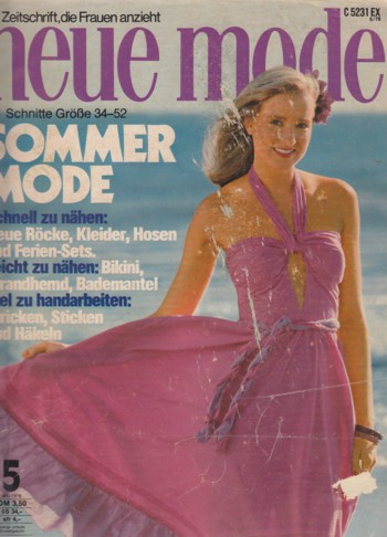 Neue Mode '78 May: Sommer Mode