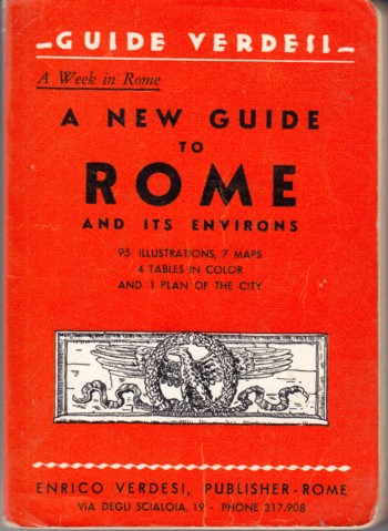 New Guide to Rome and its Environs- a week in Rome