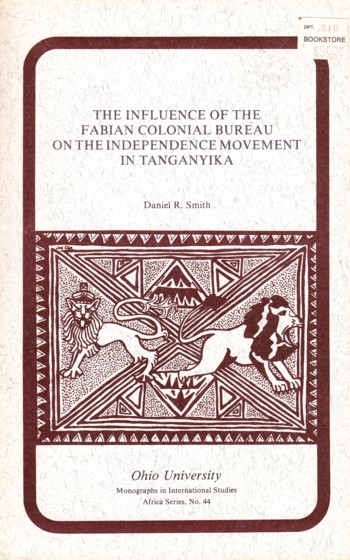 Influence of the Fabian Colonial Bureau on the Independence movem ent