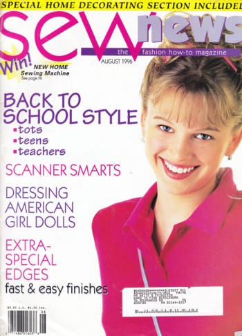 Sew News 1996 August