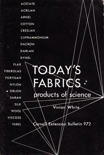 Today's Fabrics: products of science