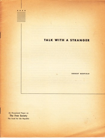 Talk with a Stranger