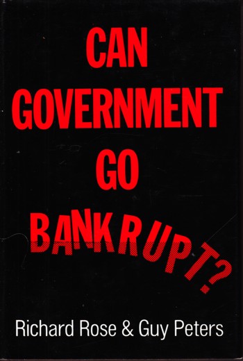 Can Government Go Bankrupt