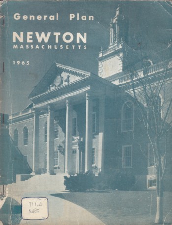 General Plan: Newton, Massachusetts 1965