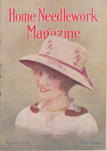Home Needlework Magazine 1916 April
