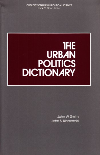 Urban Politics Dictionary