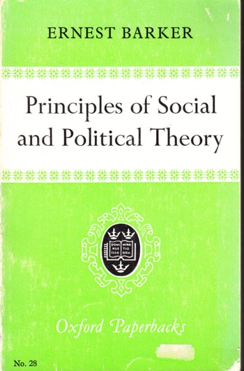 Principles of Social and Political Theory