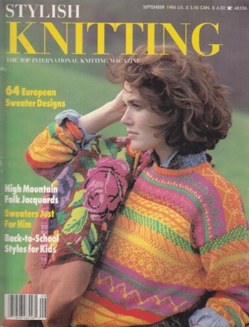 Stylish Knitting '86 September