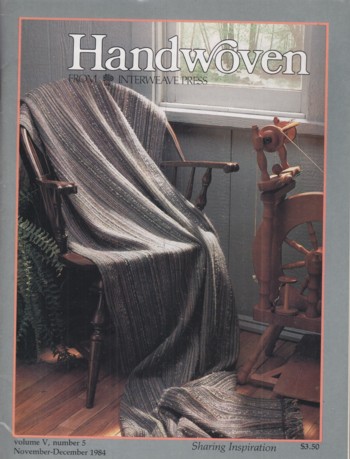 Handwoven 1984 vol v #5