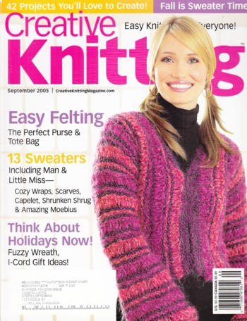 Creative Knitting 2005 September