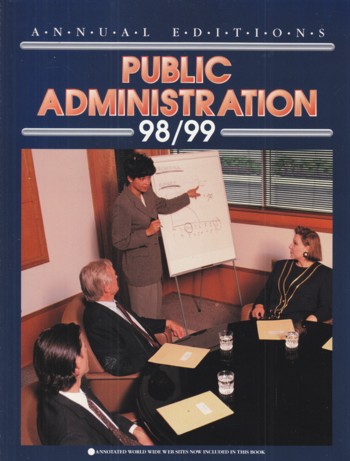 Public Administration 5th Annual Edition 1998-1999