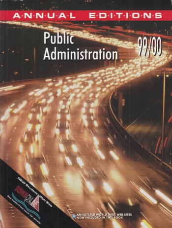 Public Administration 6th Annual Edition 1999-2000