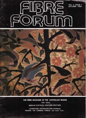 Fibre Forum 1984 Autumn, vol 3 #1