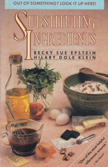 Substituting Ingredients