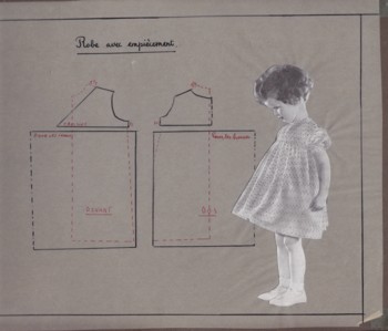 (French Fashion Notebook) Illustrations and Pattern Layouts