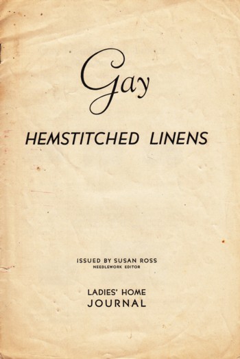 Gay Hemstitched Linens