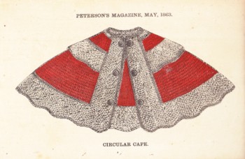 Fashion Print: Circular Cape (crocheted)