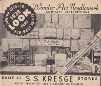 Wonder Art Needlework 1938 Spring Season