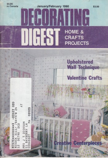 Decorating Digest: home & craft projects 1990 Jan/Feb