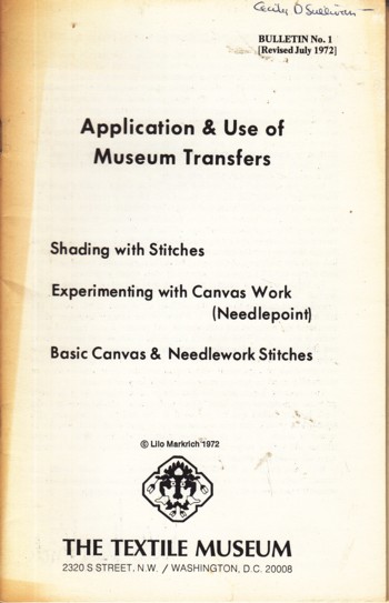 Application & Use of Museum Transfers