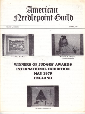 American Needlepoint Guild 1979 vol 7 #1