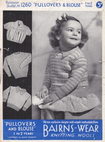 Pullovers and Babies (1 to 2 years)