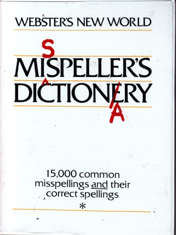 Mispeller's Dictionery or Misspeller's Dictionary