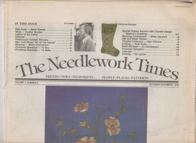 Needlework Times 1978 Oct/Nov vol 1 #4