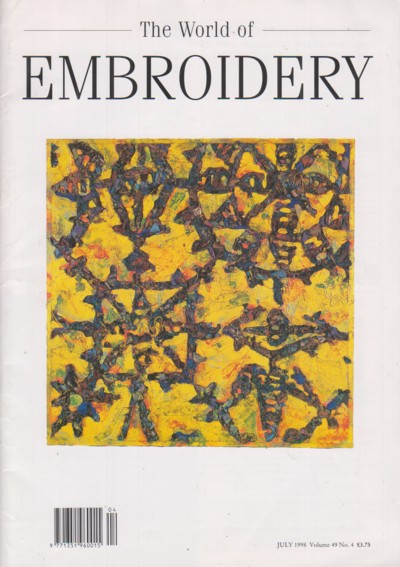 World of Embroidery November 1998 Volume 49 No. 4