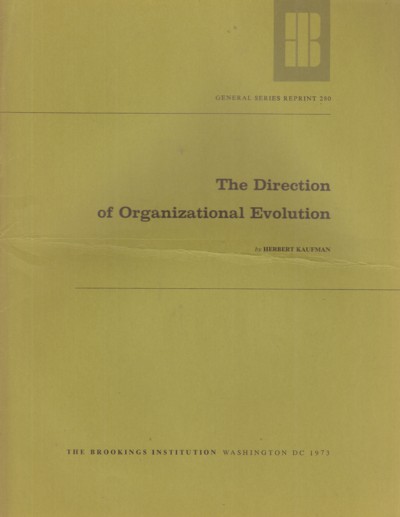 Direction of Organizational Evolution