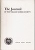 Journal of the William Morris Society vol xiii #4 2000 Spring