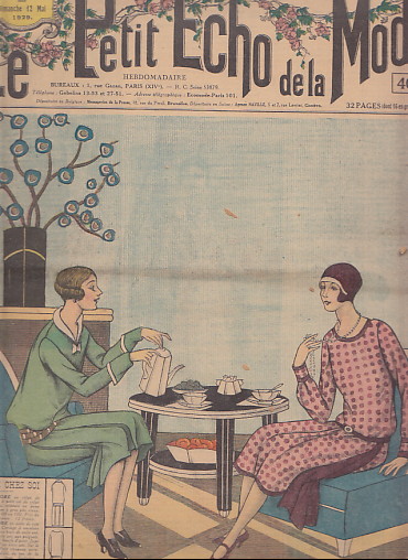 Le Petit Echo de la Mode 1929 12 mai