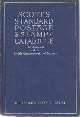 Scott's Standard Postage Stamp Catalogue vol I 1954