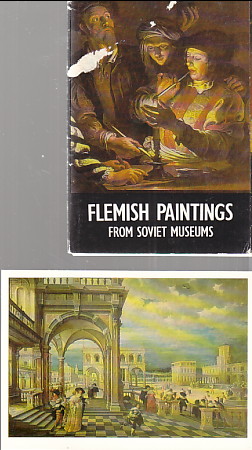 17 Post Cards of Flemish Paintings from Soviet Museums